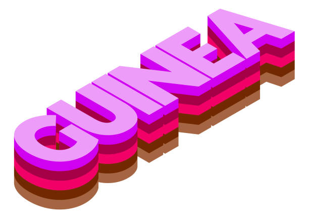 istock Guinea word isometric 3d rendering isolated background 1184173212