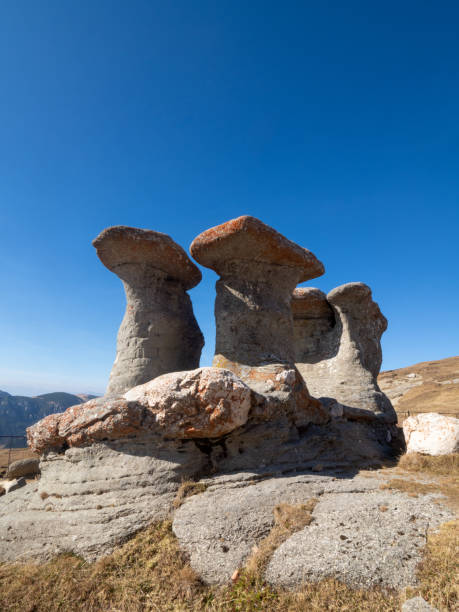 istock Babele rock landmark on Bucegi mountains, Romania 1184175651