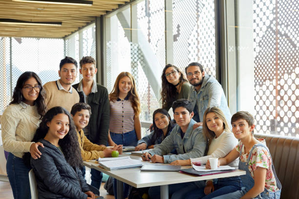 istock Portrait of confident student in university 1184177141