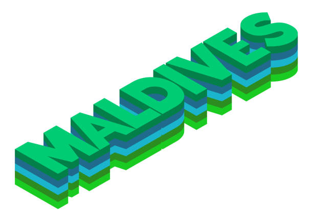 istock Maldives word isometric 3d rendering isolated background 1184178613