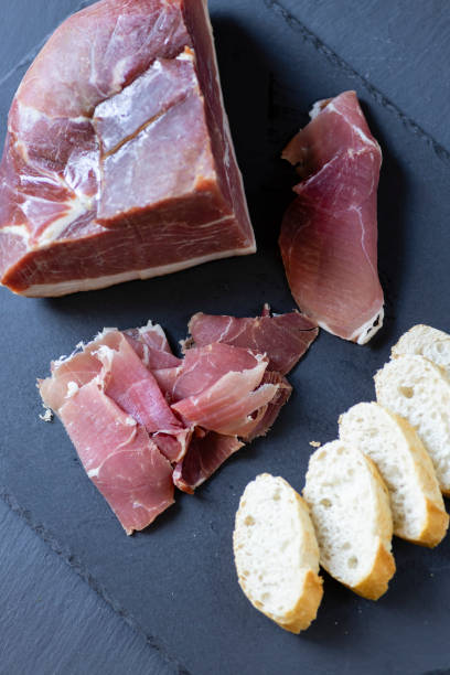 istock Still life of jamon serrano 1184178814