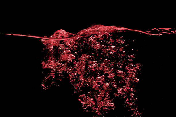 istock Splash wave of red wine 1184182063