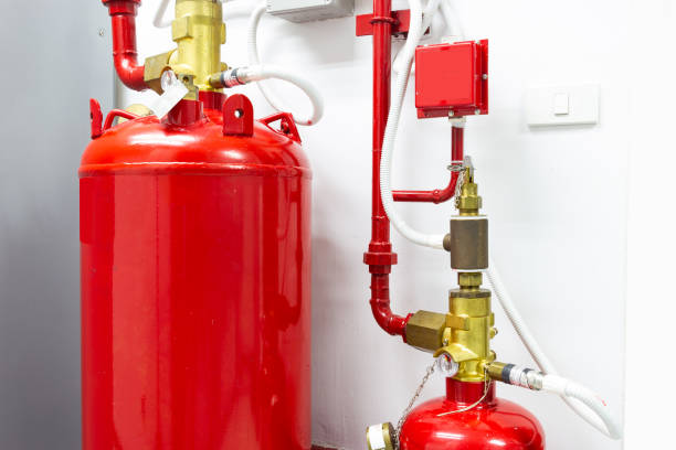 istock FM-200 Suppression Systems, FM200 Gas Flooding System, Gas Suppression System 1184183298