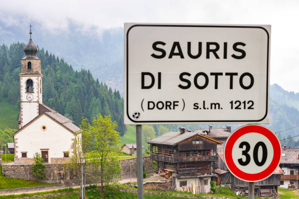 istock Sauris below, Friuli-Venezia Giulia, Italy 1184183441