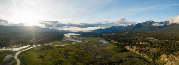 istock Aerial View of BC, Canada 1184189276