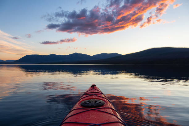 istock Kayaking in Glacier National Park 1184191246