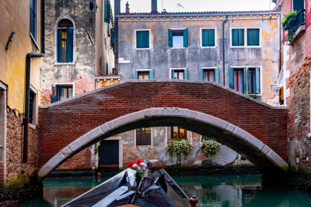 istock Gondola on canal, Venice 1184201442