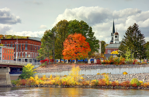 Auburn is a small city in Western Maine within the United States. The city serves as the county seat of Androscoggin County.