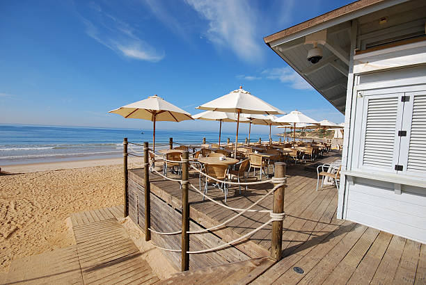 istock wooden terrace on sea coast 118420809