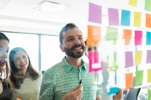 istock Businessman Planning With Colleagues In Meeting 1184209811