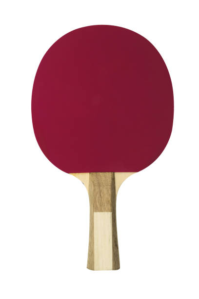 istock Purple table tennis racket 1184209933