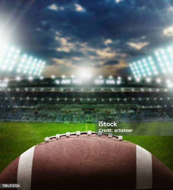 American Stock Photo - Download Image Now - College American Football, American Football - Sport, Vertical
