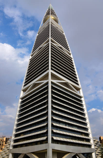 istock Al Faisaliah Center, looking up, Riyadh, Saudi Arabia 1184213923