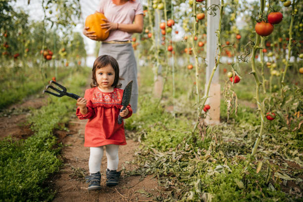 istock Gardening with mother 1184214888