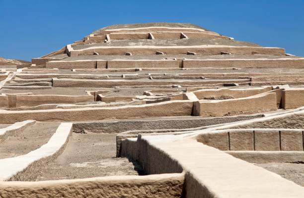 istock Nazca or Nasca pyramid at Cahuachi archeological site 1184215101