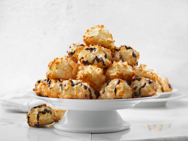 istock Platter of Coconut Macaroons 1184216314