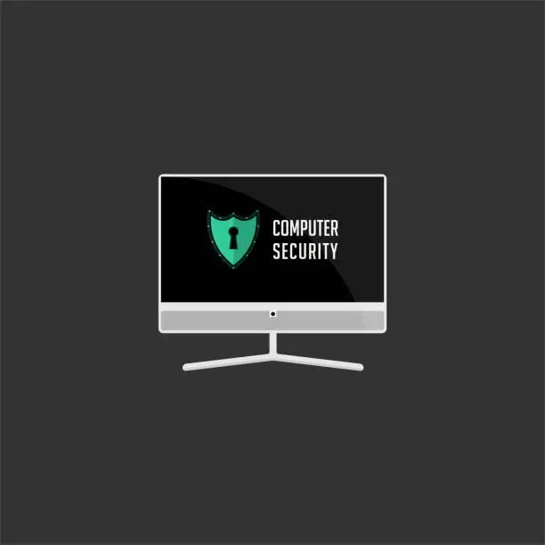 Vector illustration of Computer Security Day