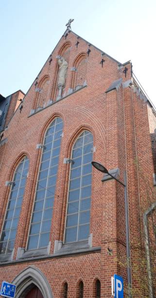 istock Brick Church in Leuven 1184219717