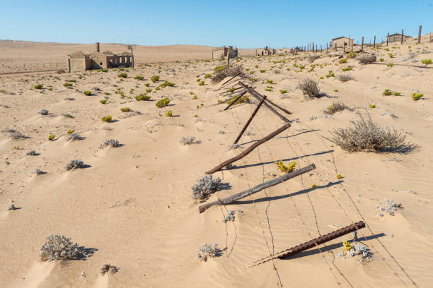 istock Kolmanskop town landscape 1184220616