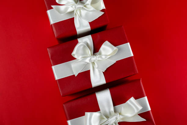 istock Textured background with christmas themed items in flat lay composition. 1184222180