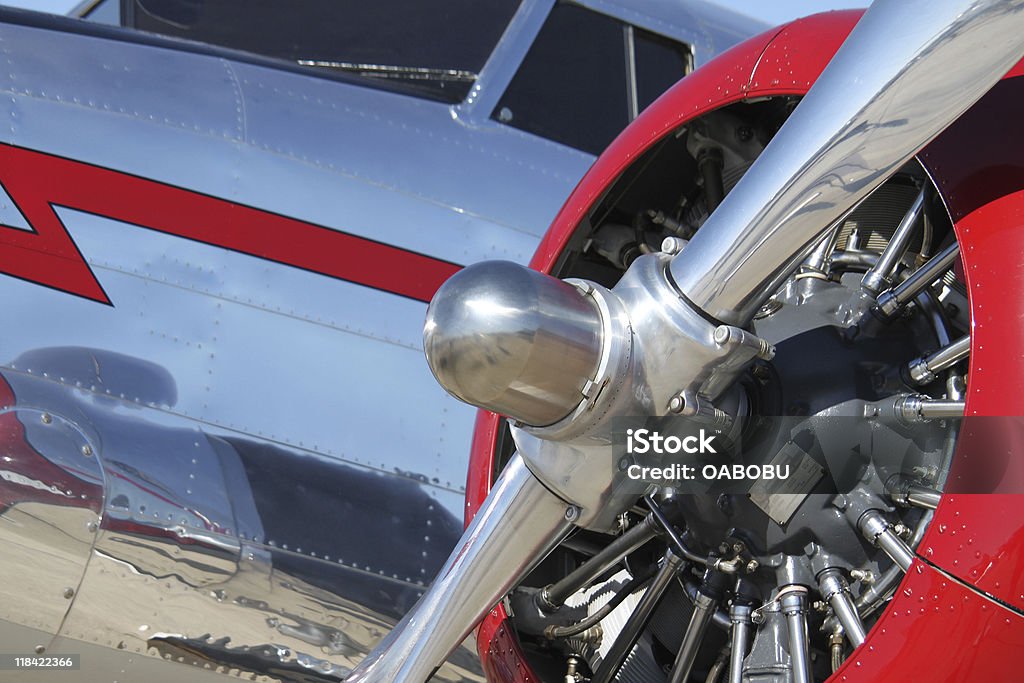 Lockheed Electra Junior 12 - Foto stock royalty-free di Aeroplano