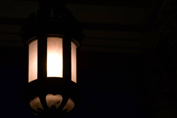 istock Close Up Of Large Illuminated Lantern 1184223918