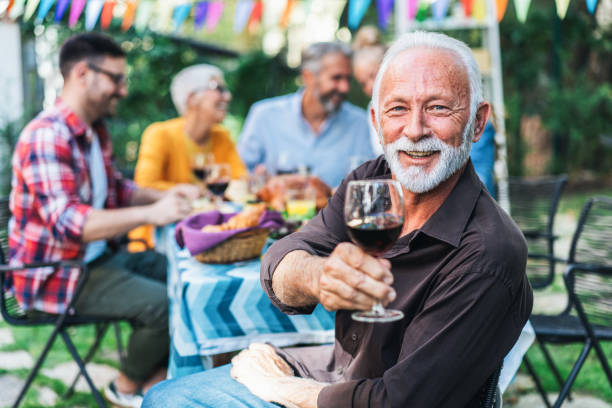istock Cheers for Thanksgiving day 1184224055