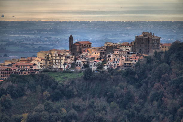 istock Panoramic view of Genzano di Roma 1184224348