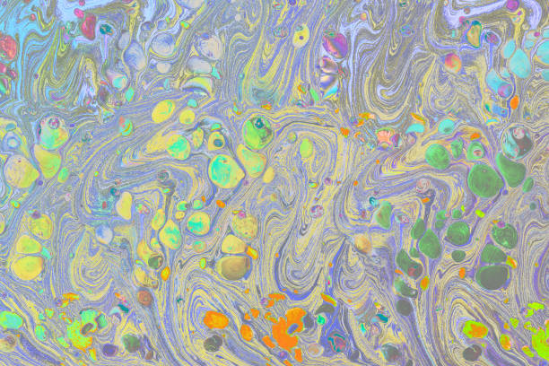 istock Abstract grunge art background texture with colorful paint splashes 1184225641