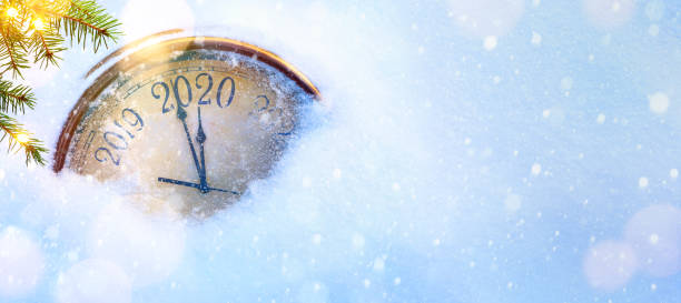 istock 2020 Christmas and new years invitation banner background 1184232477