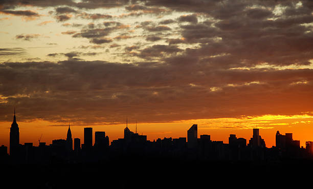 istock Sunset in New York City 118423413