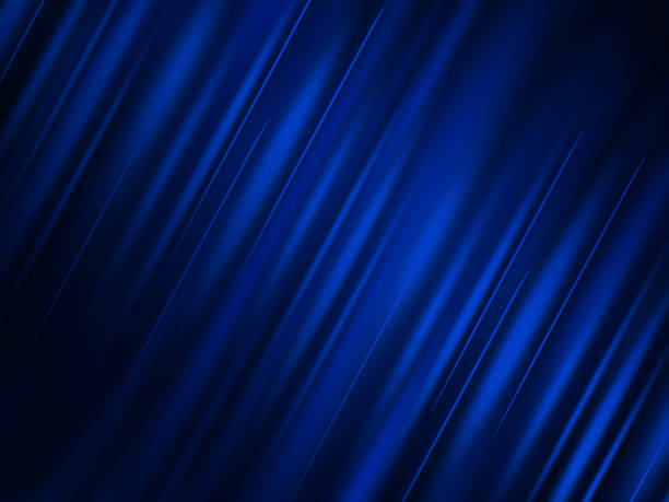 istock Abstract blue background with light diagonal lines. Speed motion design. Dynamic sport texture. Technology stream illustration 1184234141