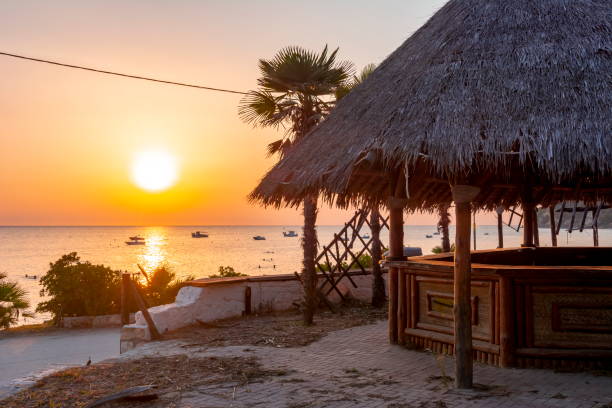 istock Sunset on Sani beach, Kassandra peninsula, Chalkidiki, Greece 1184235332