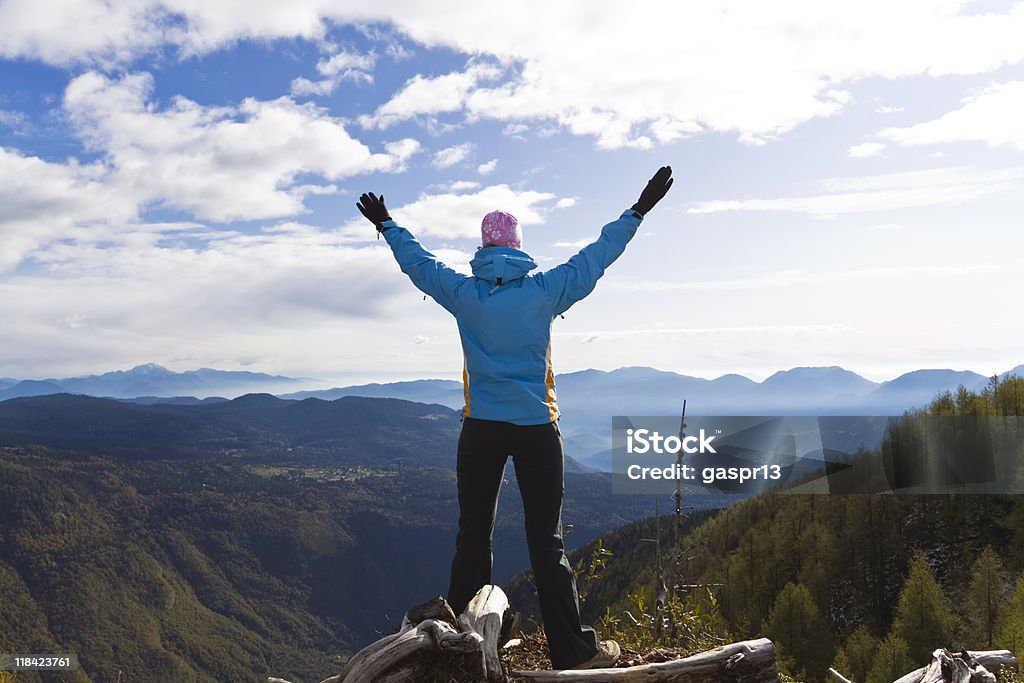 Осенний hike - Стоковые фото Весёлый роялти-фри