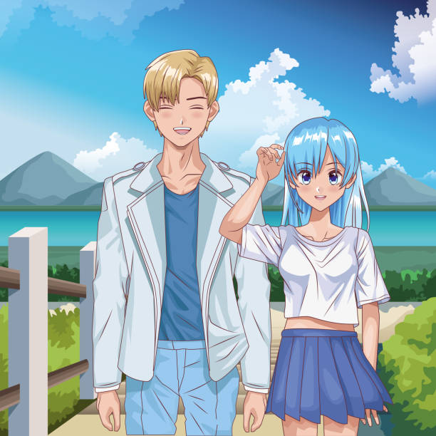 Parejas De Anime Manga - Banco de fotos e imágenes de stock - iStock Parejas De Anime Manga - Banco de fotos e imágenes de stock - iStock