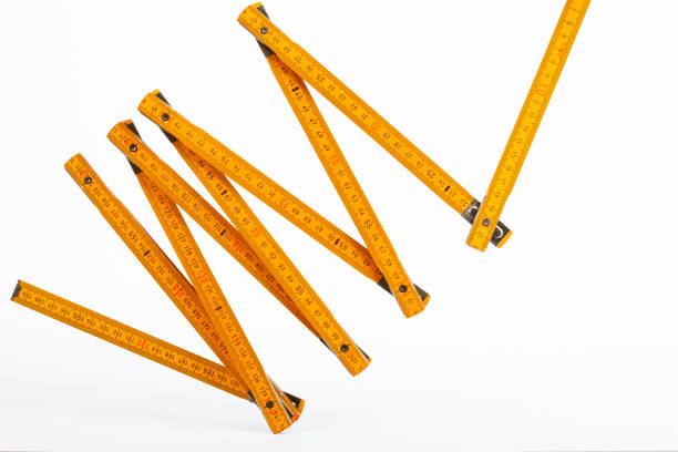 istock yellow measurement on white background 1184240595