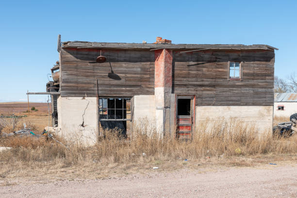 istock Abandoned Building at Angora, Nebraska 1184247071