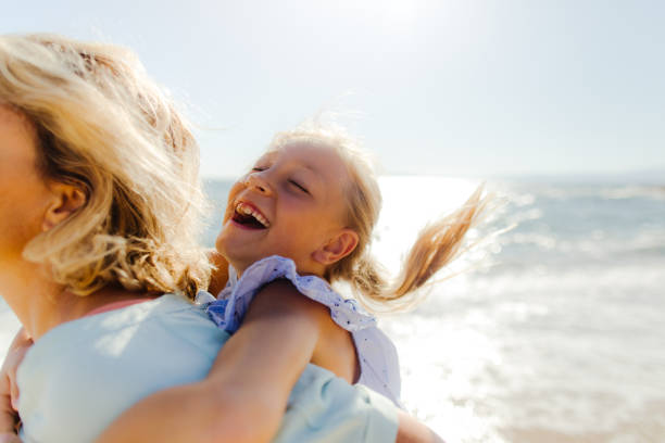 istock Enjoying summer morning at the beach 1184250895