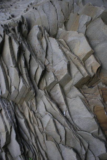 istock Texture of the mountain wall in Iceland 1184255397