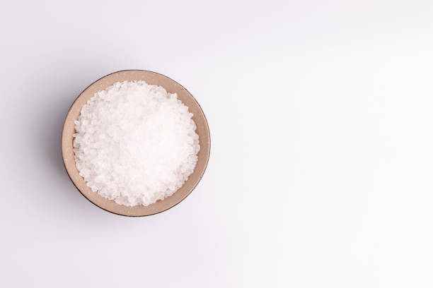 istock Coarse sea salt  background 1184277845