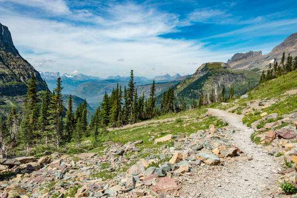 istock Trail to Hidden Lake 1184283771