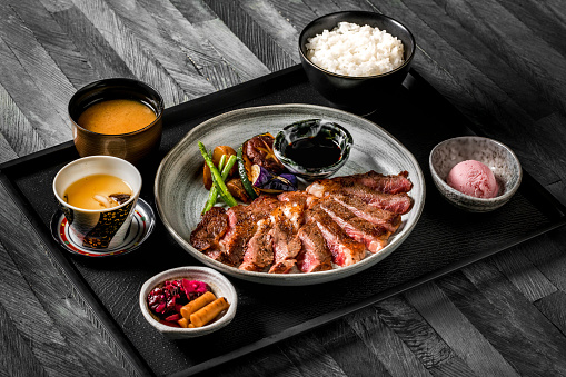 Asia, Japan, Beef, Bowl, Close-up