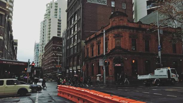 istock Street in Melbourne 1184293273