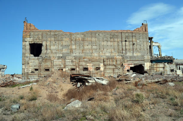 istock Abandoned Soviet military base in Central Asia 1184295159