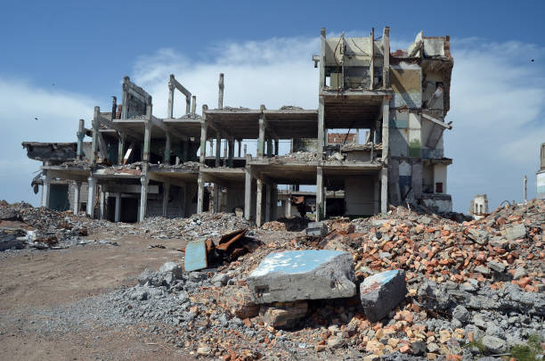 istock Abandoned Soviet military base in Central Asia 1184295189