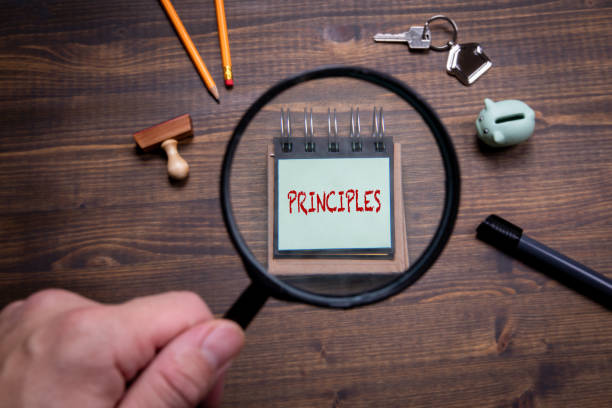 istock Principles, business relationships, goals and stance concept 1184305703