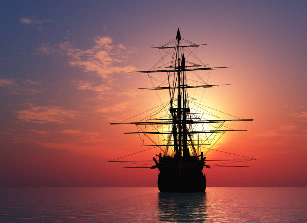 istock Sailboat in the sea. 1184316172