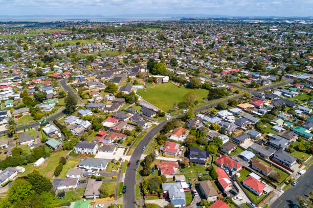 istock Auckland Aerial View 1184319915