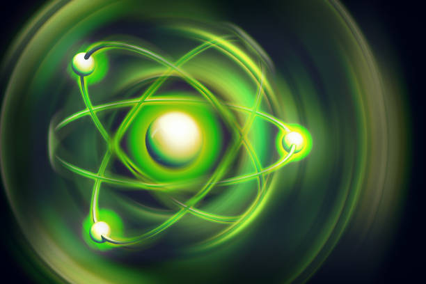 Scientific background. 3D render.