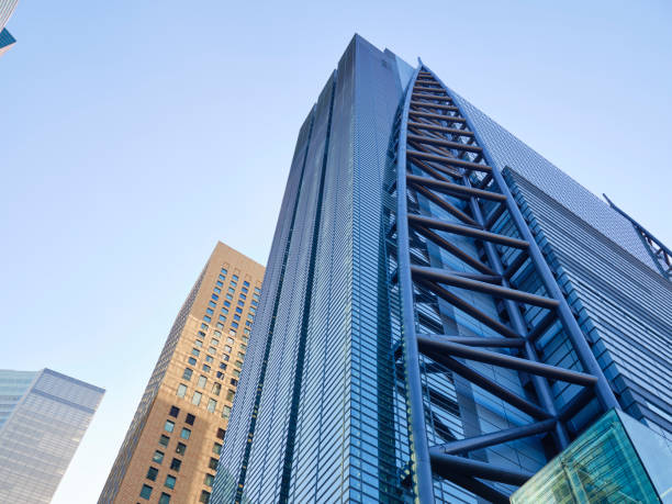 istock Tokyo Skyscraper Buildings on a Clear Day 1184325429